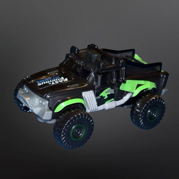 2019 Fast & Furious Spy Racer Big Wheels Pickup Truck McDonalds Happy Meal A21 - Picture 8 of 8